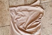 Nude One shoulder top