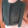 Gorgeous Bottle Green Boucle Hobbs Short Jacket New 10-12 Image 5