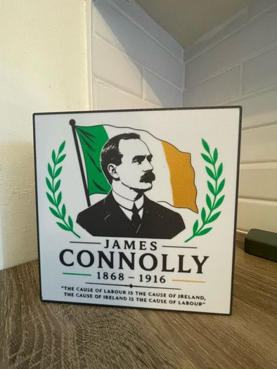 James Connolly 1916 light box