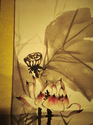 Large Chinese Scroll Painting