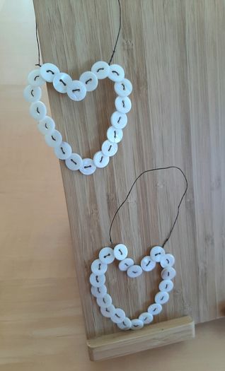 Mother of pearl hearts