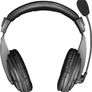 Trust Quasar PC Headset with Microphone, Stereo Sound, 3.5mm Jack, Flexible Microphone, Inline Control, Over-ear Headphones for Computer, Laptop, Teams, Skype, Zoom - Black (USED) Image 2