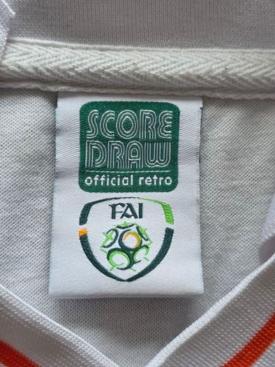 Ireland 1988 1989 Away Soccer Jersey Mens Large