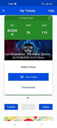 Les Miserables Tickets