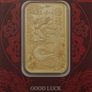 Rare Pamp Suisse 1oz Good Luck Yellow Dragon Gold Bar Complete Factory Packaging Limited Edition Image 2