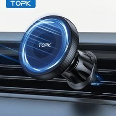 TOPK Magnetic Car Phone Holder - 20 N52 Magnets - 360 Rotation