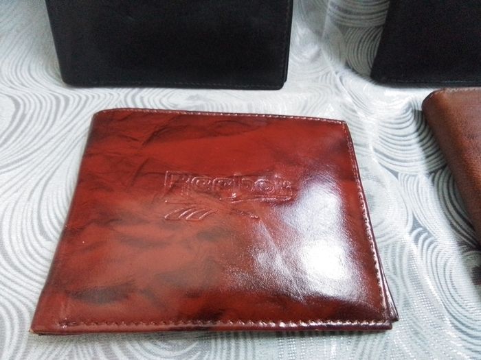 Five Leather Wallets