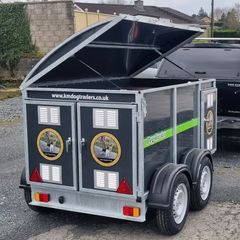4 birth dog trailer
