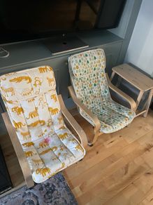 ikea kids chairs and side table