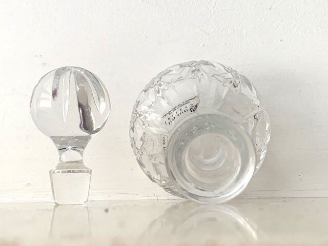 Vintage Czech Crystal Decanteur