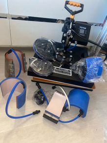 Heat press for printing