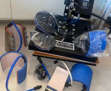 Heat press for printing