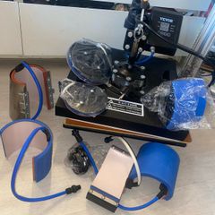 Heat press for printing