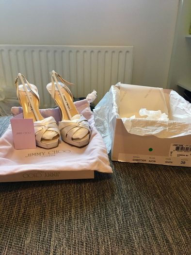 Jimmy Choo bridal shoes