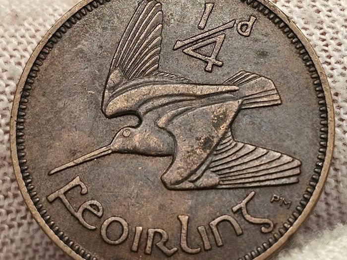 Great Britain 1939 Farthing 1/4d Coin
