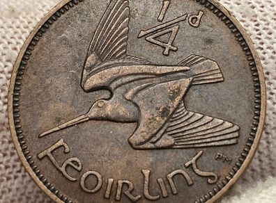 Great Britain 1939 Farthing 1/4d Coin