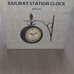 indoor railway clock