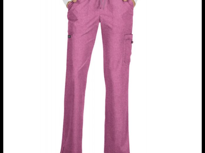 New pink KOI scrub nurse trousers medium RRP 45 euro
