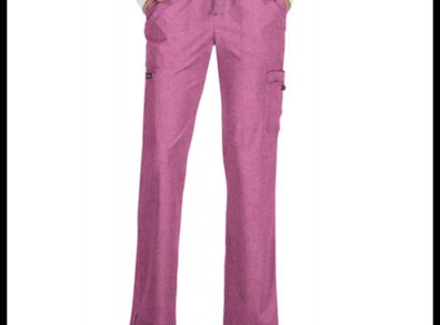 New pink KOI scrub nurse trousers medium RRP 45 euro