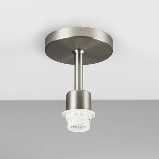 Astro 7461 Semi Flush Ceiling Light in Matt Nickel finish
