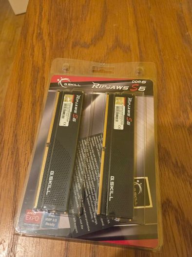 G.skill Ripjaws S5 64gb Ddr5 6000mhz Cl36 Ram Kit (2x32gb) Amd Expo & Intel Xm