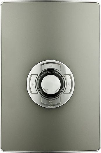 Collection 2 | Shower Electric | 9.5 KW | Triton Aspirante I Gun Metal I Electrical Showers | with Showerhead and Anti Twist Hose | Best Electric Shower Units for Bathrooms