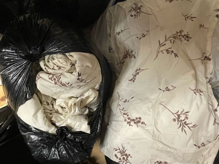 Beautiful King Size Bed Spread and two matching cushions and Pillow covers