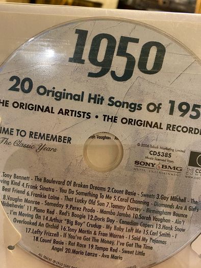 Birthday CD 1950