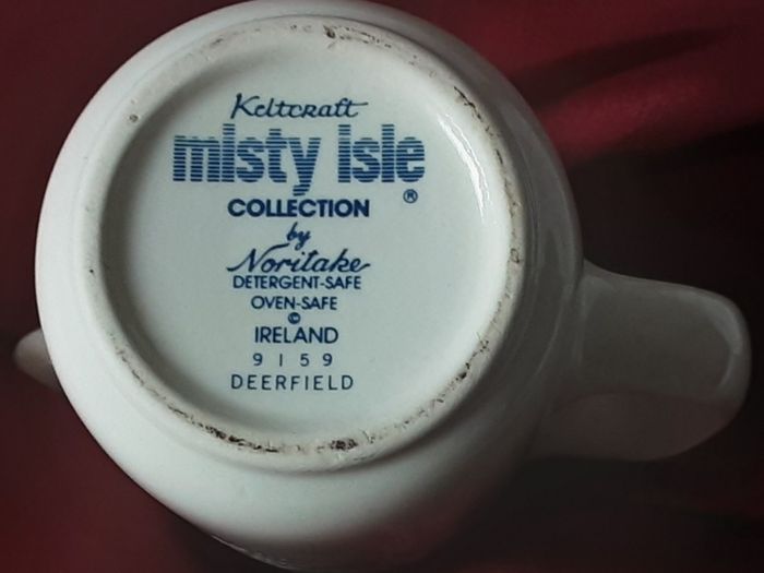 misty isle cream jug