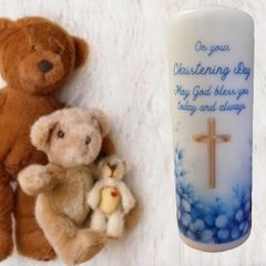 Personalised Christening Candle