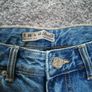 High waist demin shorts Image 2
