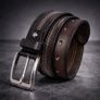 Unisex Premium Genuine Leather Belt Classic Stylish Waist Belt Durable Formal & Casual Designer Belt Image 3