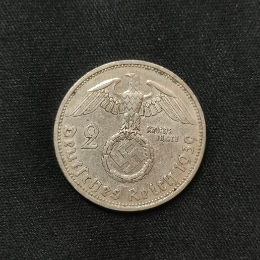 2 Reichsmark 1939 A - Germany (Berlin) WW2