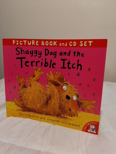 Shaggy Dog and the Terrible Itch Book & CD set by David Bedford