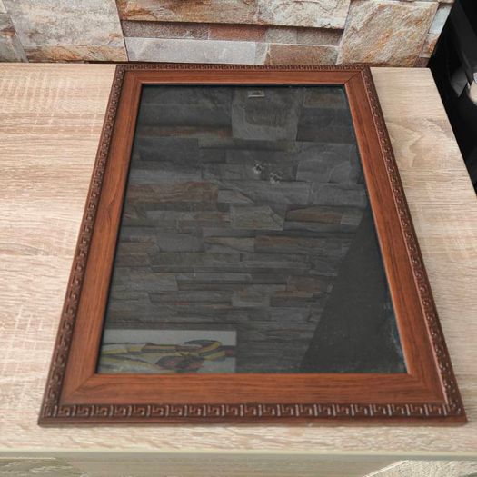 Large wooden picture frame