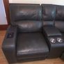 L shaped electic sofa Image 4