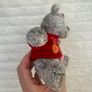 Mini Teddy Bear Love You Koochie Valentine approx. 14 cm. Please see photos Image 9