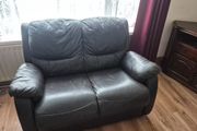 2 seat leather sofa