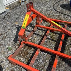 Compact tractor land leveller