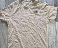 The North face beige t shirt