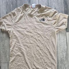 The North face beige t shirt