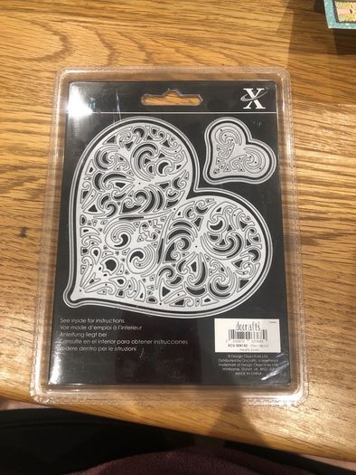 4 piece heart shaped dies