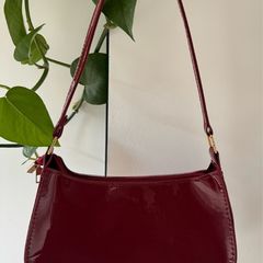 Burgundy Shoulder Bag, New Without Tags
