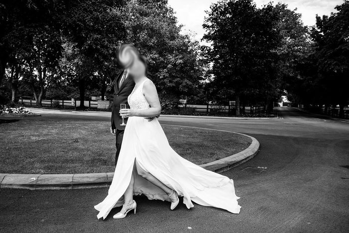 Enchanty White Wedding Dress Size 10