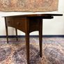 French Rustic Farmhouse Oak Console Table Image 6