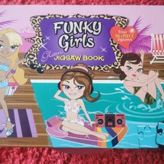 Girls jigsaw puzzle book large