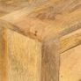 Coffee Table with 4 Drawers 90x50x35 cm Solid Mango Wood Image 2