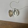 Stunning Silver Locket Pendent and Silver Chain Image 3