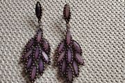 Purple Earrings