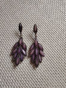 Purple Earrings